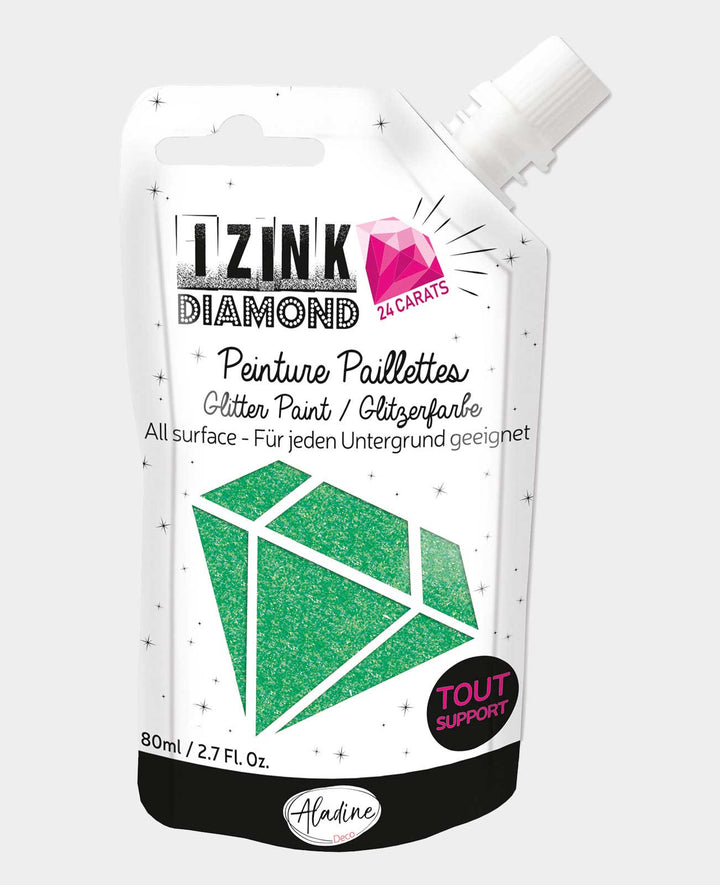 IZINK Diamond 24 Carats pastell grün, 80ml