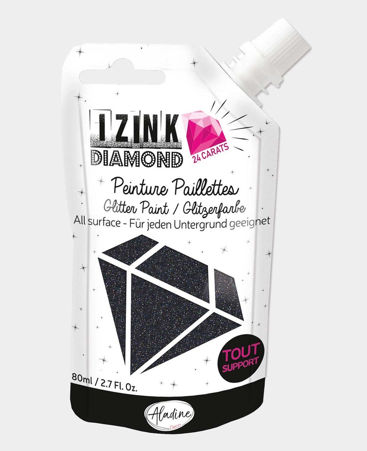 IZINK Diamond 24 Carats schwarz, 80ml