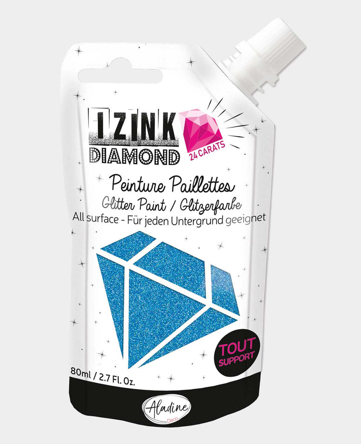 IZINK Diamond 24 Carats Blue, 80ml