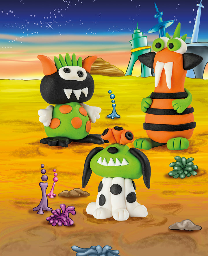 FIMO® Kids Set, Form&amp;play Monstres de l&