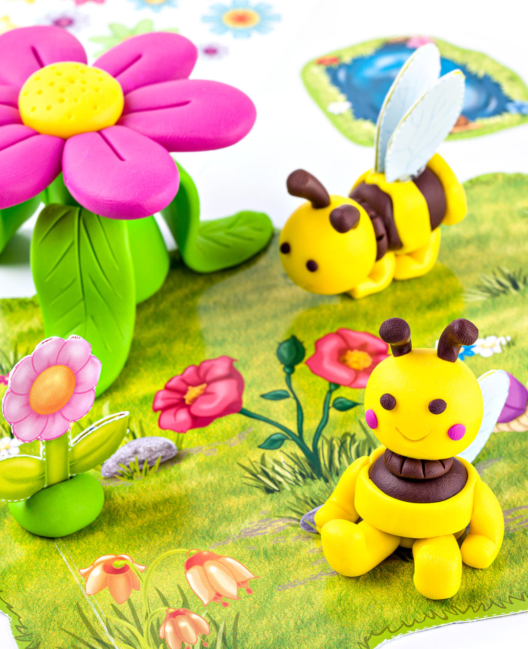 FIMO® Kids Set, Form&amp;play Happy Bees