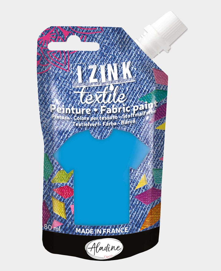 IZINK Textile Dye blue, 80ml