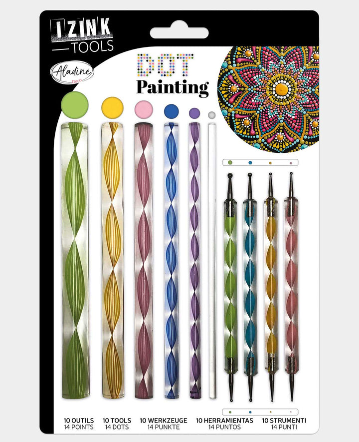 Dot Painting Set, 10 pcs.