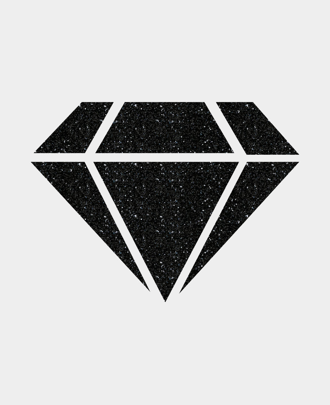 Peinture pailletée IZINK Diamond, noir, 80 ml, 1 pc.