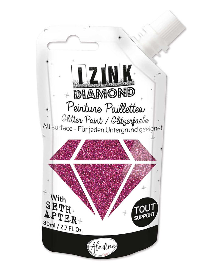 IZINK Diamond Pink Eggplant, 80ml