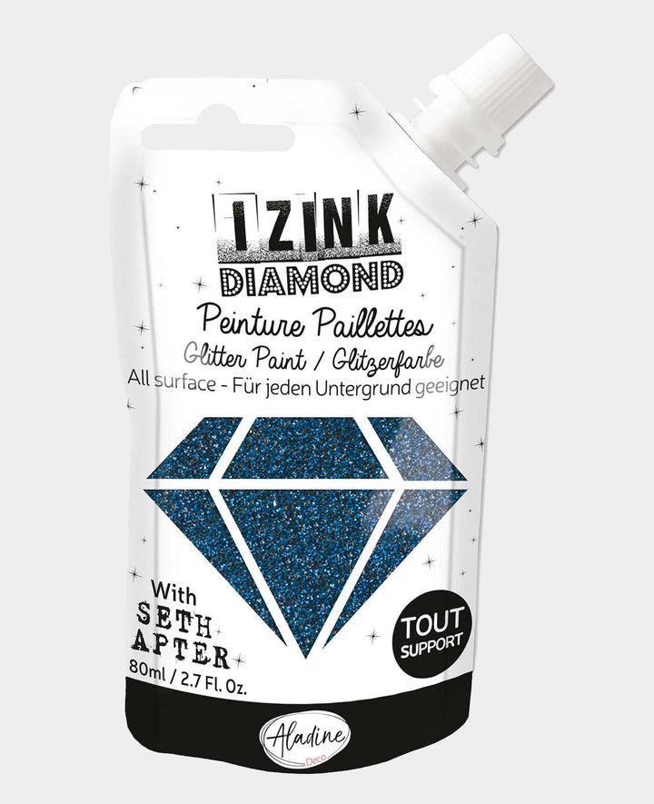 IZINK Diamond bleu magnifique, 80ml