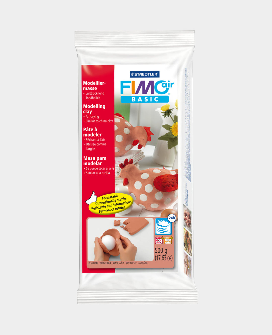 FIMO® air basic 500 g, terracotta