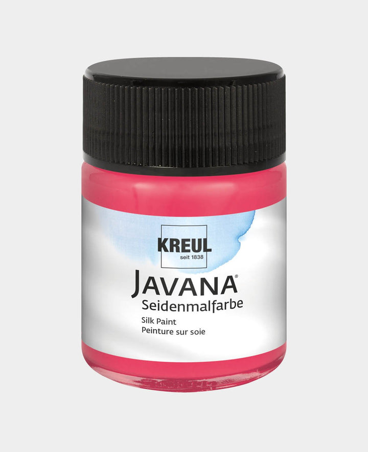 KREUL Javana Silk Paint, Red, 50 ml