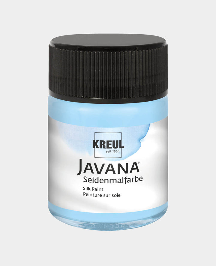 KREUL Javana Silk Paint, Sky Blue, 50 ml