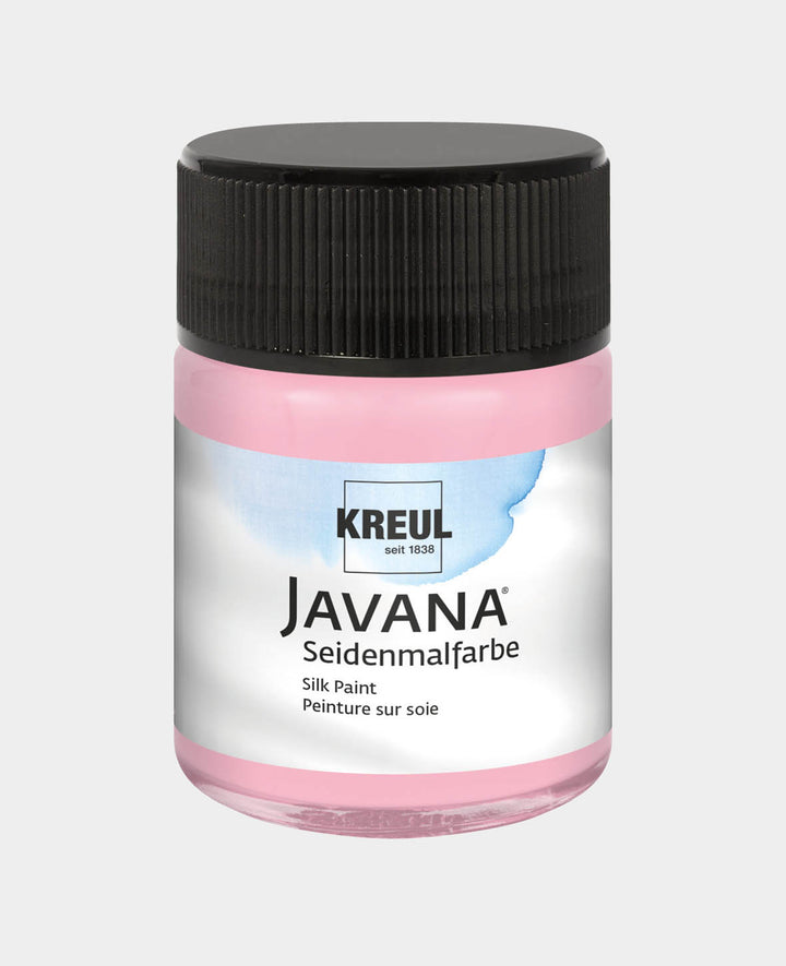 KREUL Javana Seidenmalfarbe, Rosé, 50 ml