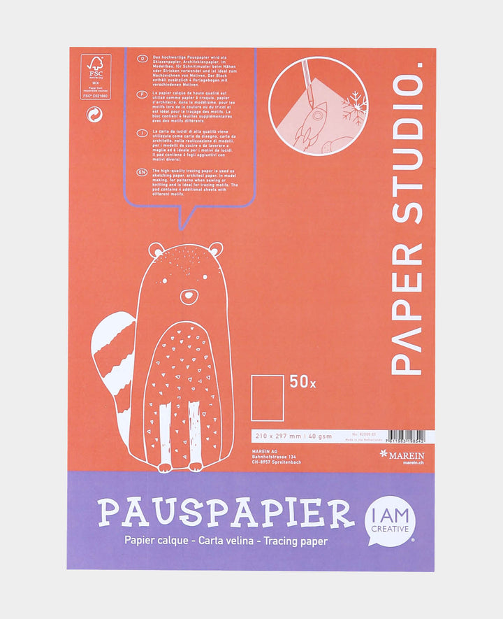 Tracing Paper Pad A4, 50 Sheets