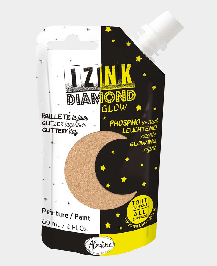 IZINK Diamond Glow gold, 80ml