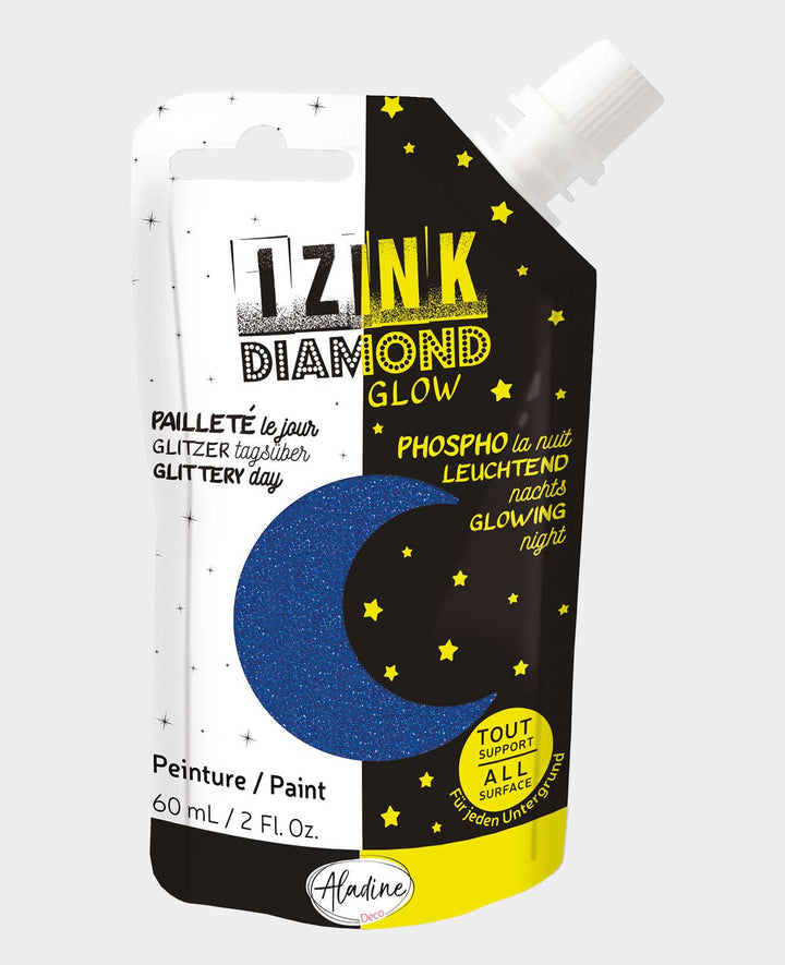 IZINK Diamond Glow blue, 80ml