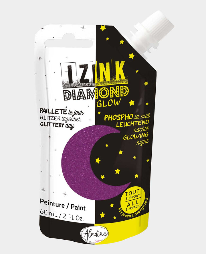 IZINK Diamond Glow violet, 80ml