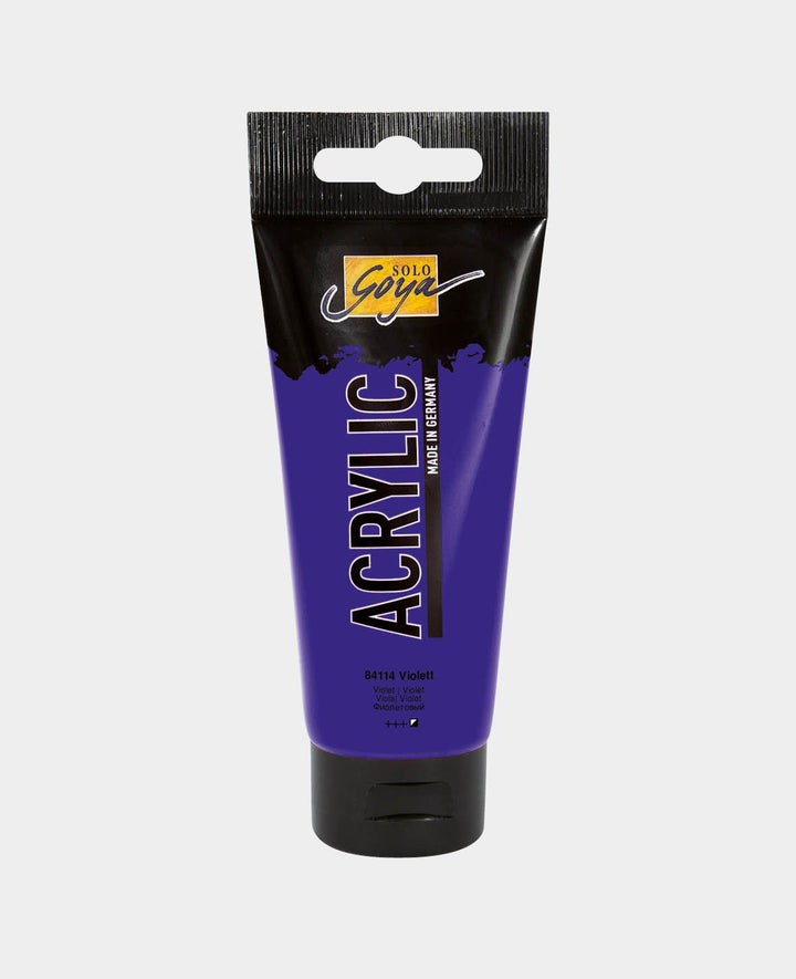 SOLO GOYA Acrylfarbe, Violett, 100 ml