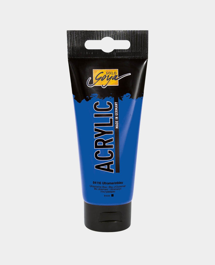 SOLO GOYA Acrylfarbe, Ultramarinblau, 100 ml