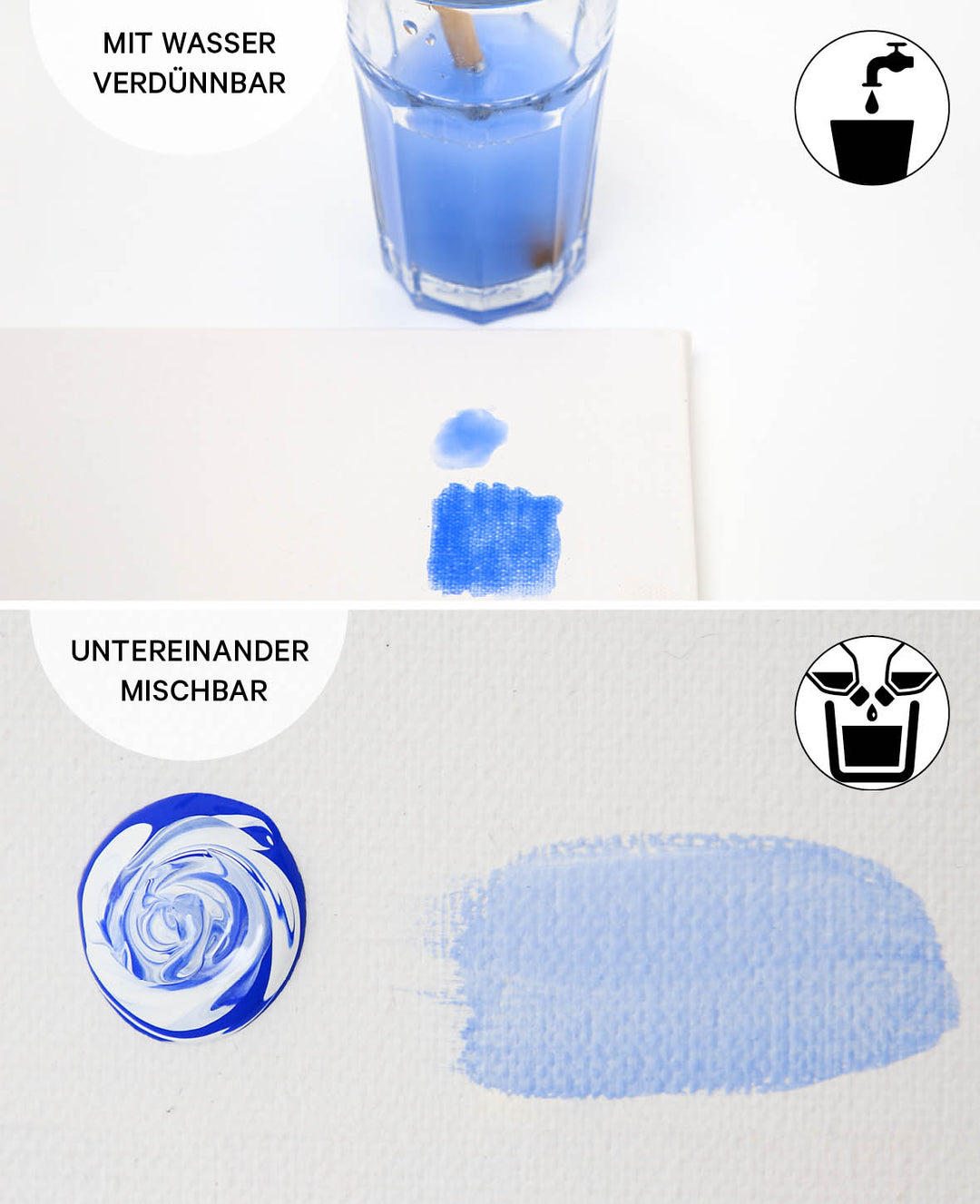 SOLO GOYA Acrylic Paint, Pearl White, 100 ml