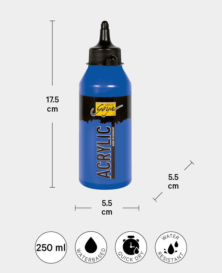 SOLO GOYA Acrylic Paint, Copper, 250 ml