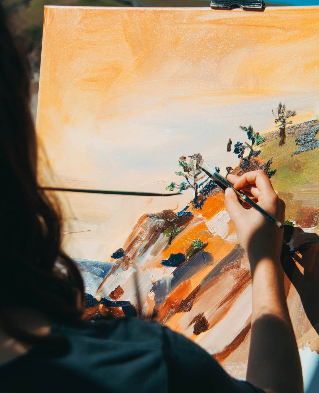 SOLO GOYA Acrylic Paint, Umber, 250 ml