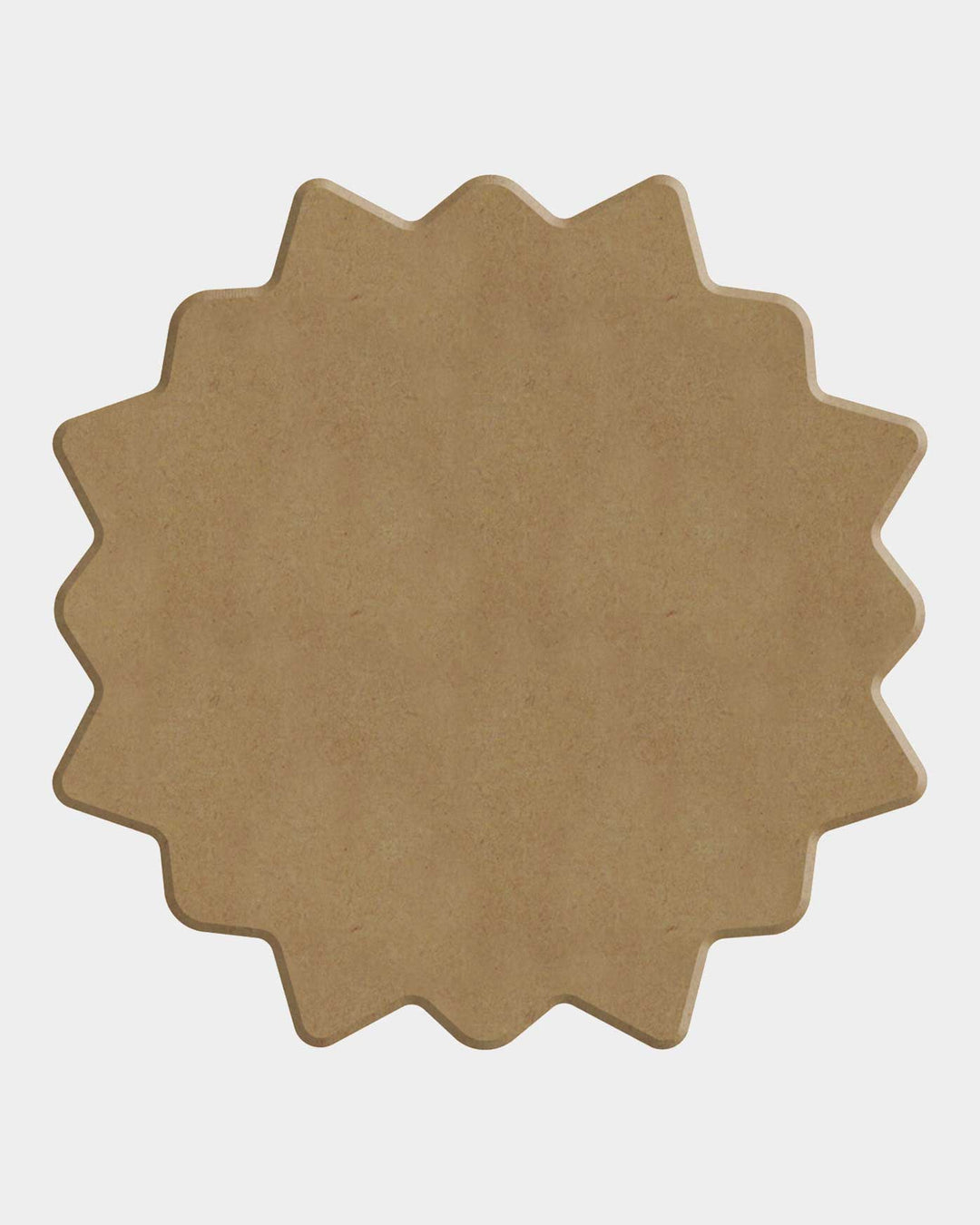 Dot painting MDF shape and stencil 10cm, 2