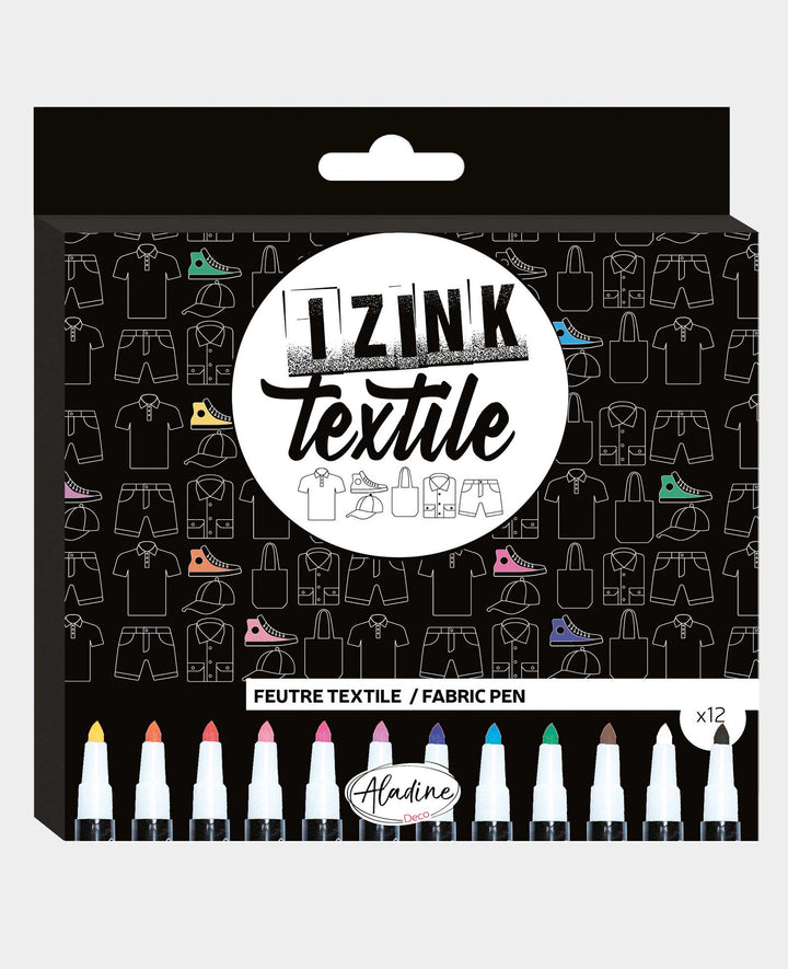 IZINK Textilstift 12 Stk.