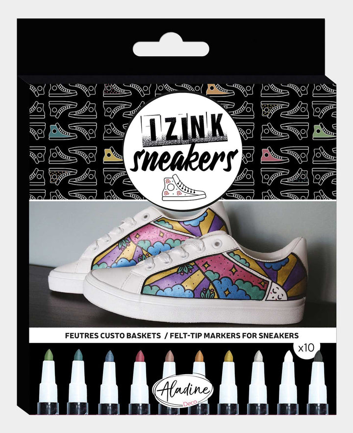 IZINK Sneakersstifte Metallic, 10 Stk.