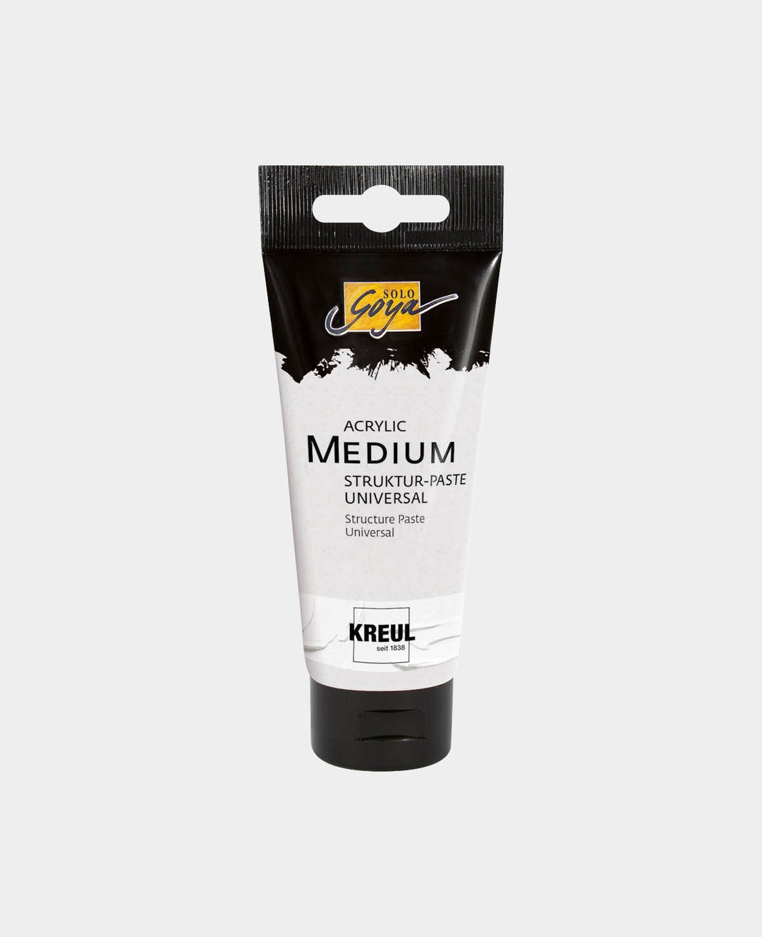 SOLO GOYA Acrylic Medium Pâte de structure universelle tube 100 ml