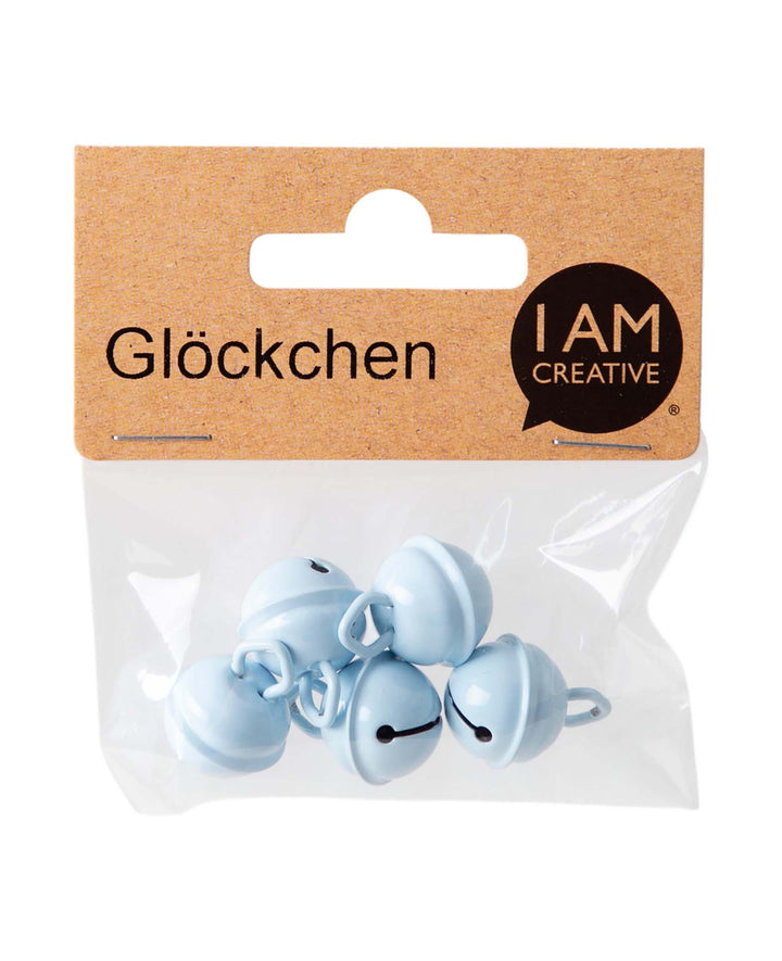 Bells 15mm baby blue