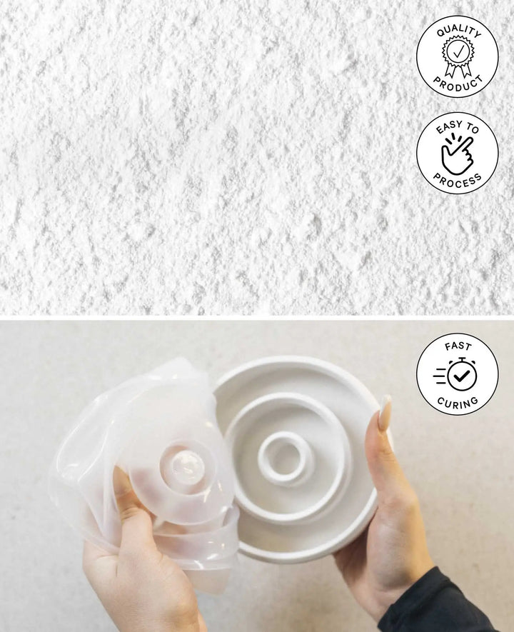 Poudre à couler Edelweiss, blanc, 20 x 1 Kg