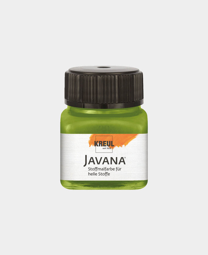 KREUL Javana Peinture pour tissu clair Vert olive 20 ml
