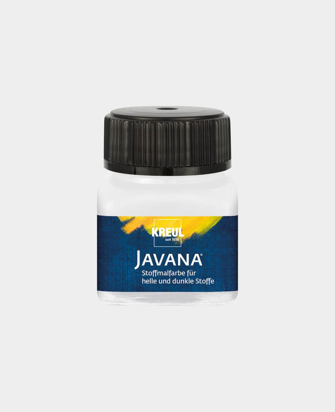 KREUL Javana Fabric Paint for Light and Dark Fabrics White 20 ml