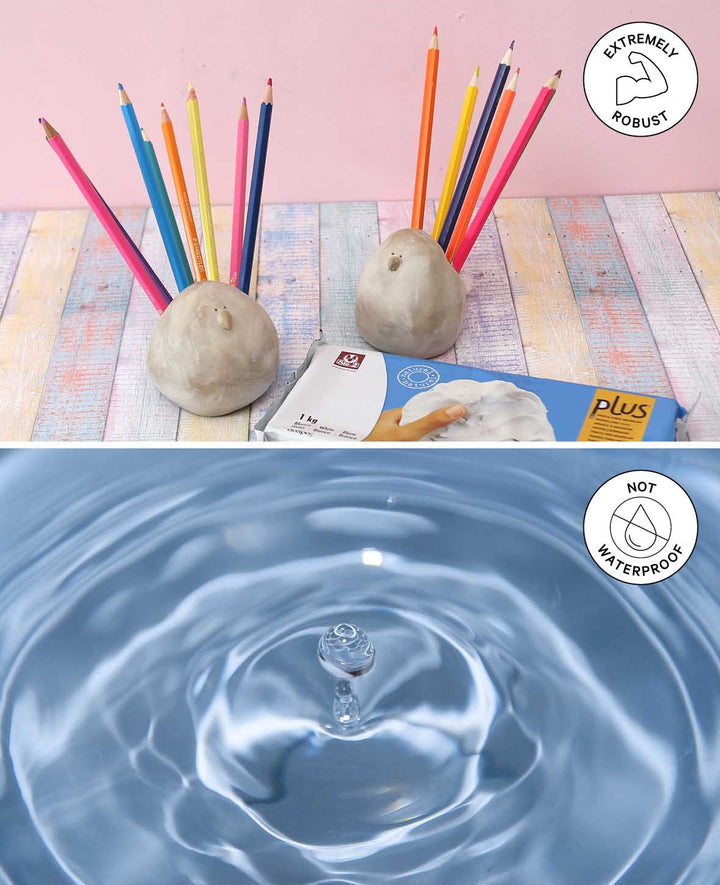 SIO-2 PLUS® Ton, 1 kg, Weiss, 1 Stk.