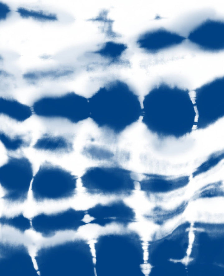 KREUL Batik Textile Dye Cool Blue, powder dye including fixing salt for dyeing and tie-dyeing textiles, 70 g, blue