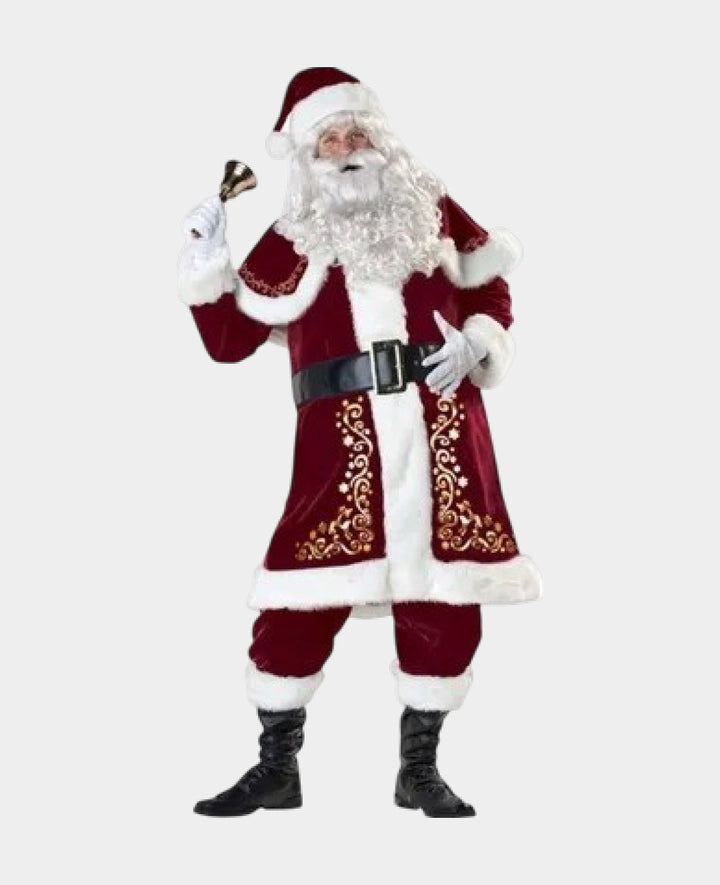 Christmas Adult Costume Santa Claus, 175-180cm - Red