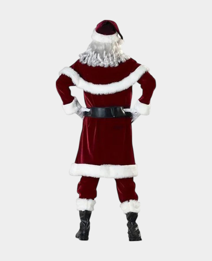 Christmas Adult Costume Santa Claus, 175-180cm - Red