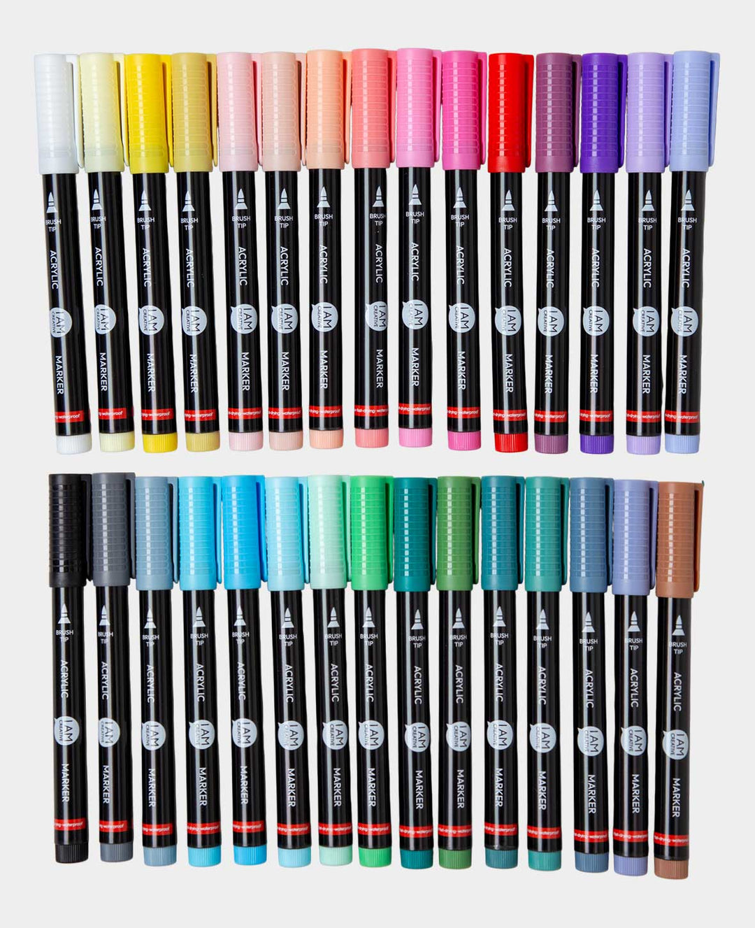 Marqueurs Pinceaux Permanents Acryliques Résistants à l&