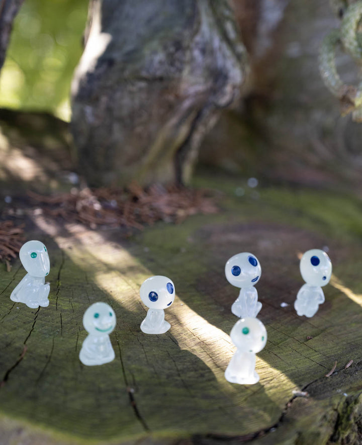 Figurines extraterrestres fluorescentes Décoration de jardin lumineuse, verte, 10 pièces