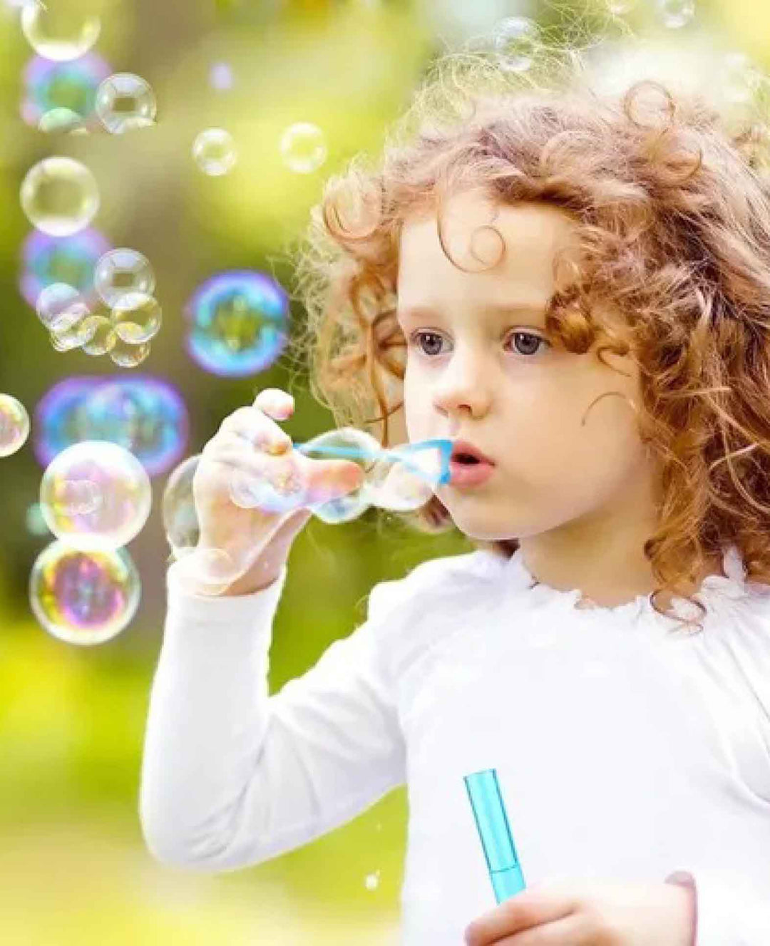 Heart-shaped Bubble Wand Kids Toy - Colorful, 10 pcs.
