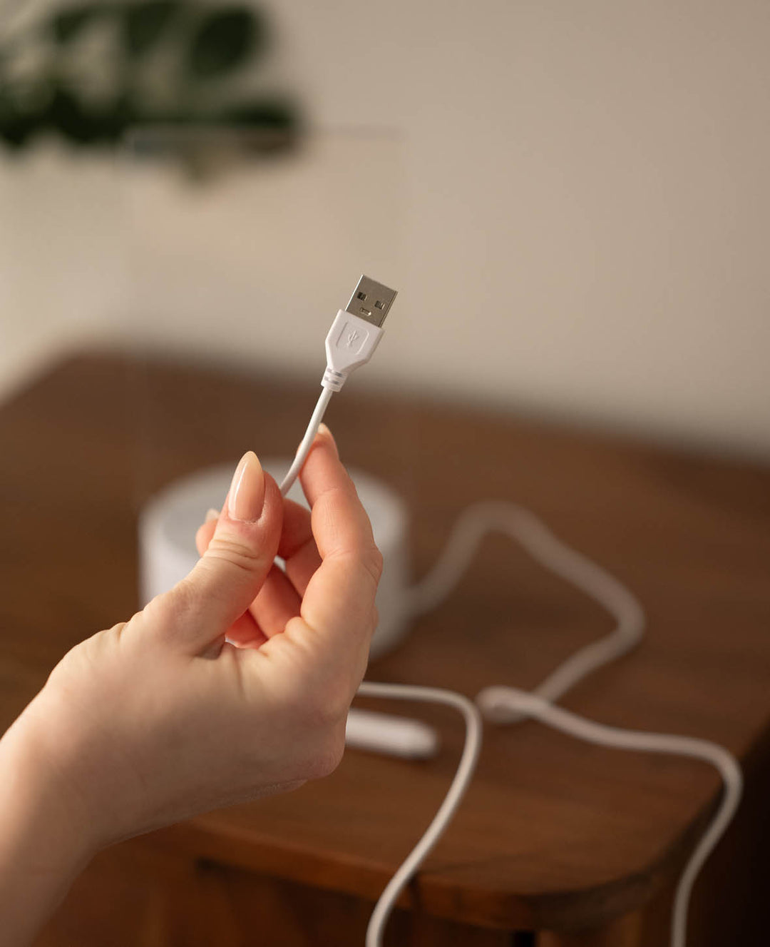 Veilleuse LED en acrylique avec tableau de messages DIY, stylo effaçable à sec inclus, blanc