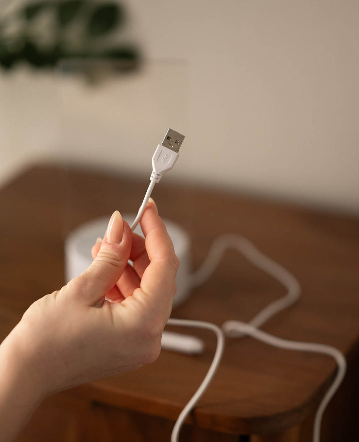 Veilleuse LED en acrylique avec tableau de messages DIY, stylo effaçable à sec inclus, blanc
