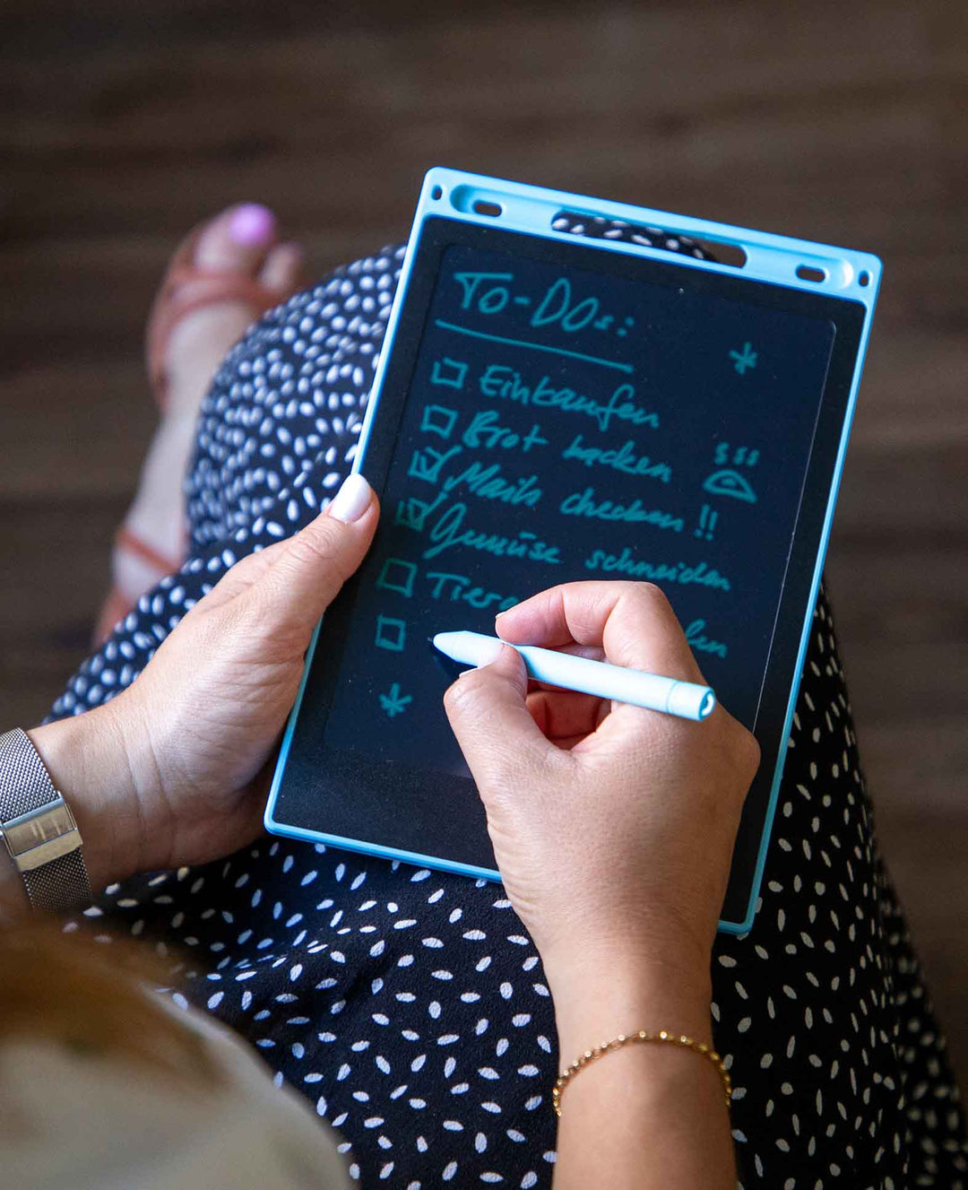 Magic LCD Writing Tablet with Magic Pen (incl. battery), 22x14.5cm