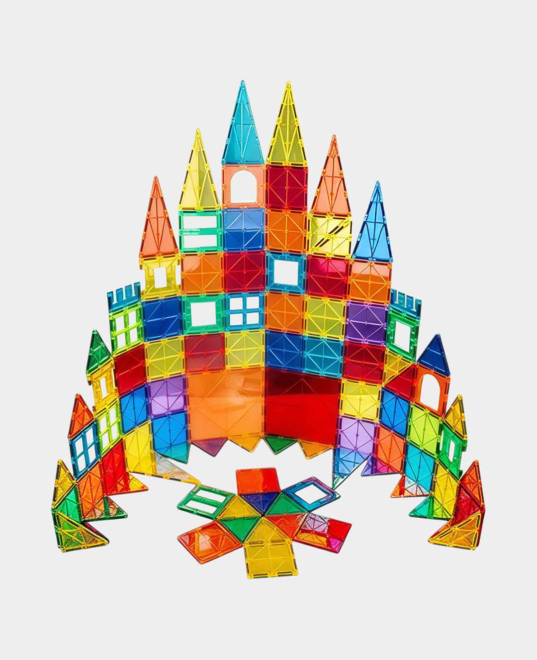 Magnet Bausteine Kinder Spielzeug Fliesen Lernspiel, 60-tlg.