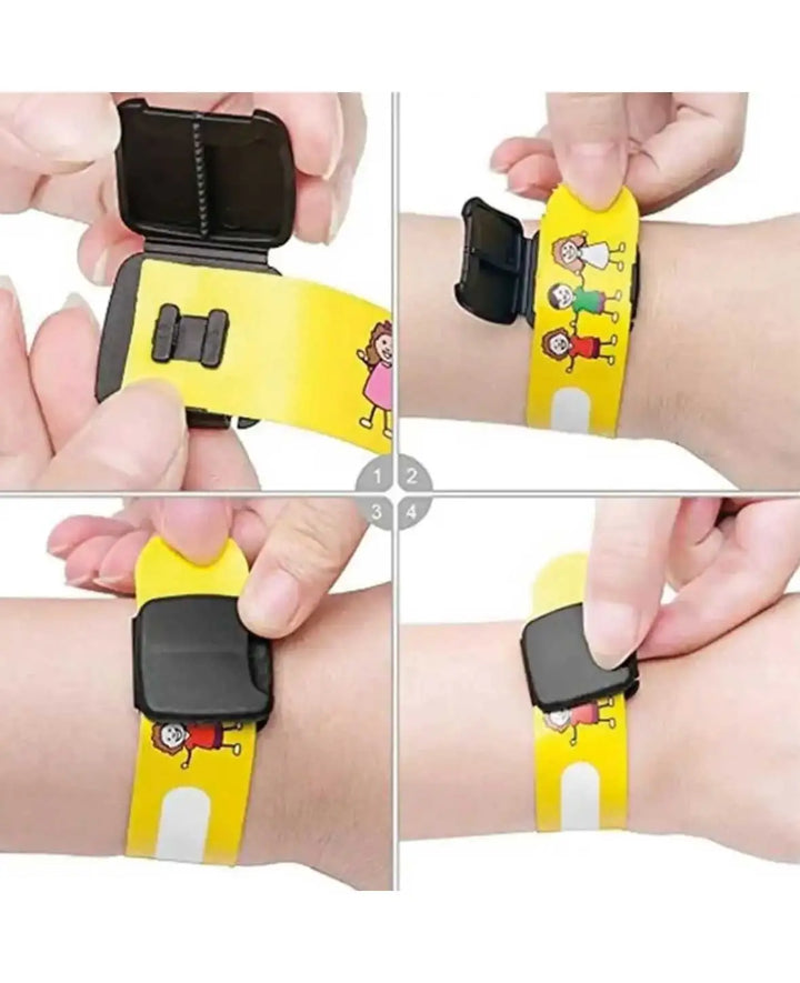 (8er) Kids Emergency ID Bracelet – Reusable