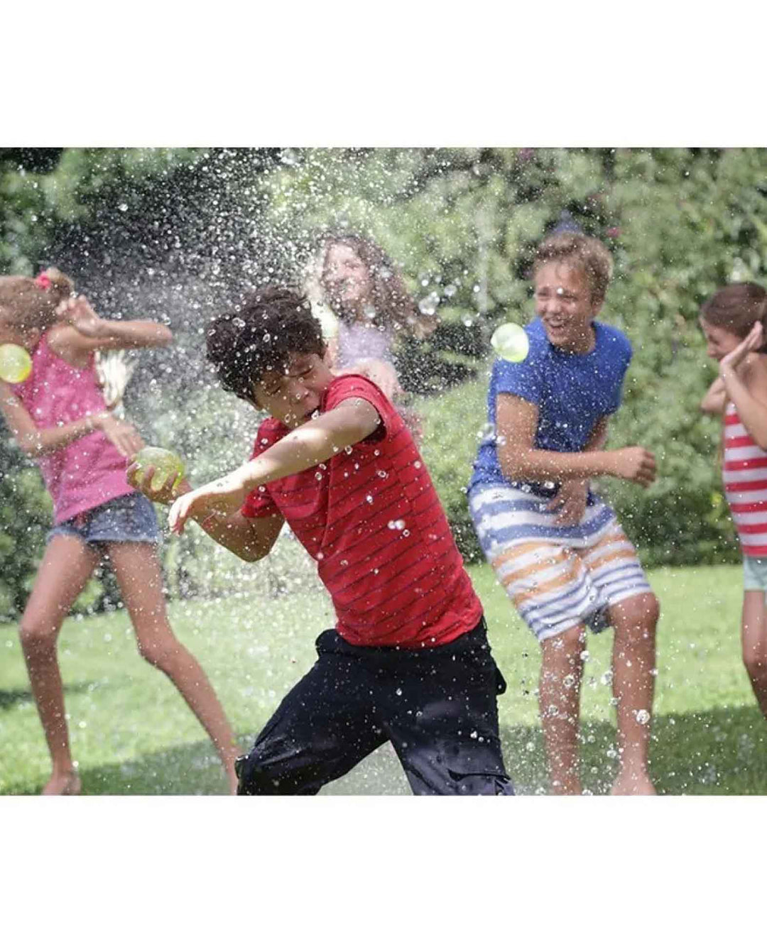 Self-Sealing Water Bomb Balloons with Quick-Fill Adapter - Colorful, 111 Pcs.