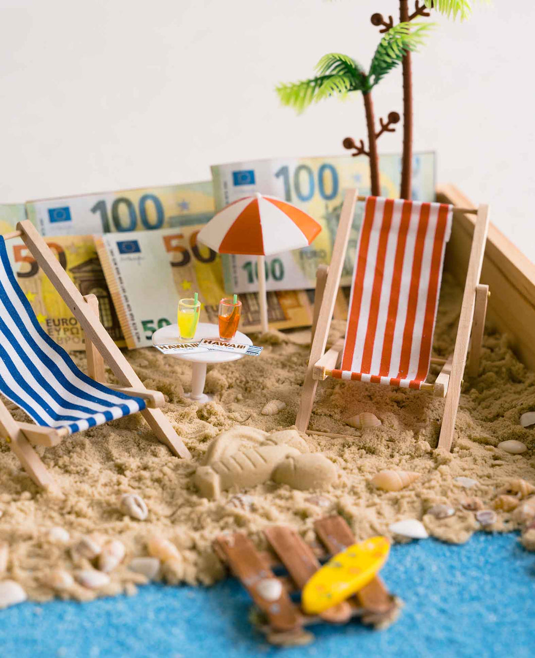 Miniature de décoration de plage, accessoires de bricolage micro plage, 19 pièces.
