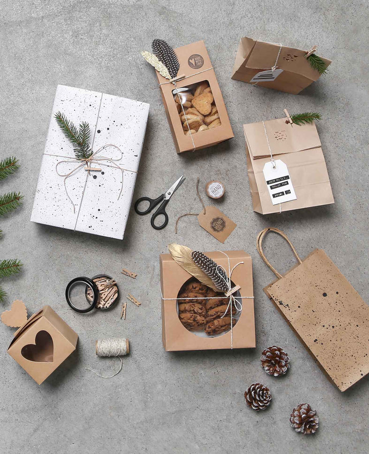 Gift Tag, Blumen, 9 Stk.
