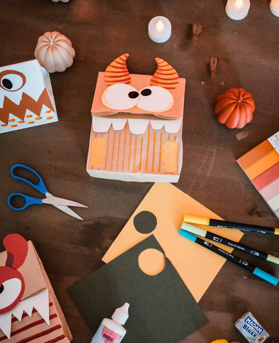 Candy Monsters Kit, inkl. PDF Vorlage zum Ausdrucken
