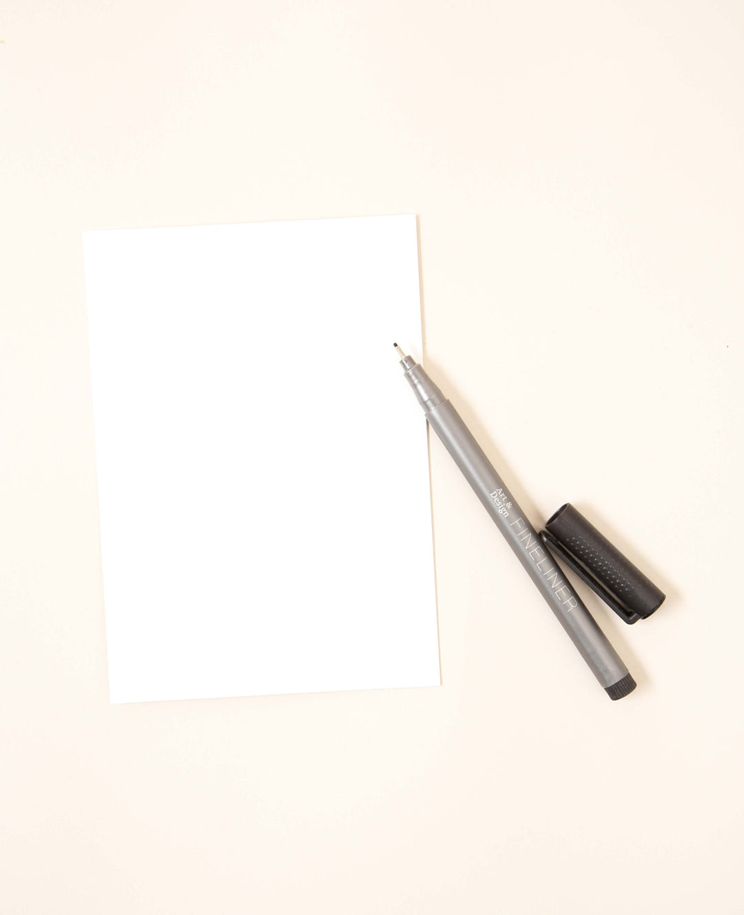 Trauerkarte / Postkarte Hochformat, 10.5 x 14.8 cm, "für dich da", weisse Karte mit farbigem Print