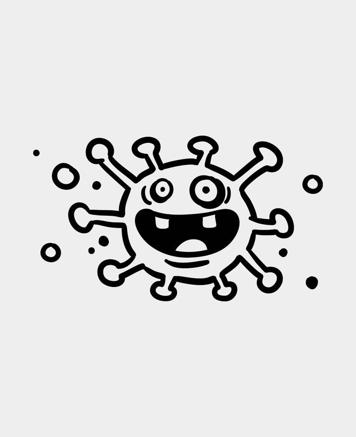 Protect Kids Stamp, Bacteria Design