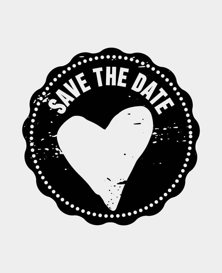 Woodies Motivstempel, Save the date II